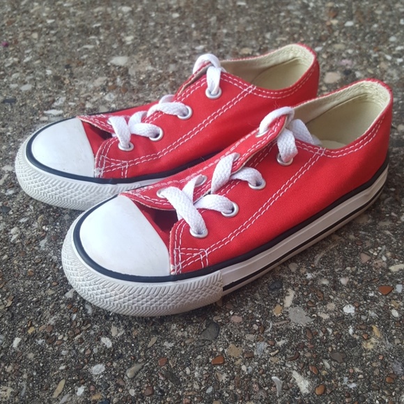 red converse size 10
